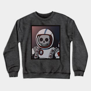 Skeleton Astronaut Crewneck Sweatshirt